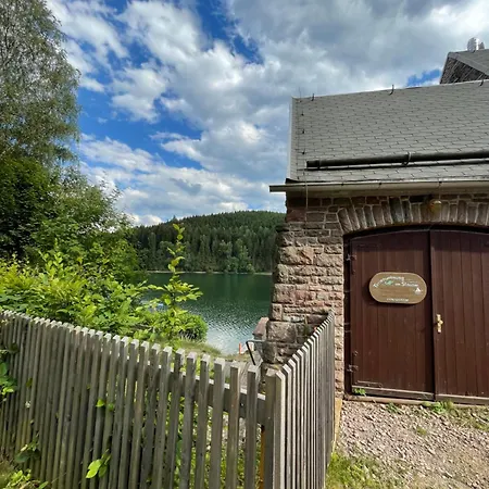Ferienwohnung Direkt Am See Im Thueringer Wald * Frankenhain